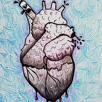 "Cor comatus". Projekt z dziedziny Trad, c, jna ilustracja,  R, sunek art, st, czn,  R i sunek atramentem użytkownika Eugenia Sampieri - 18.02.2023