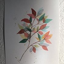 My project for course: Creation of Color Palettes with Watercolor. Traditional illustration, Fine Arts, Painting, Watercolor Painting, and Color Theor project by Daniela Zacarías - 02.18.2023