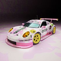 PORSCHE 991 RSR LIVERY DESIGN: SUPERMINT. 3D, and 3D Modeling project by itspoolboyyy - 02.16.2023