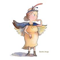 My project for course: Expressive Character Design with Watercolor & Dip Pen. Een project van Traditionele illustratie, Ontwerp van personages, Schilderij,  Schetsen,  Tekening, Aquarelschilderen, Stor, telling,  Artistieke tekening, Kinderillustratie y Verhaallijn van Sandra Jessop - 18.02.2023