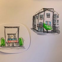 Desenho arquitetônico expressivo . Een project van  Schetsen,  Tekening y  Architecturale illustratie van anabeatriz_rabelo2005 - 18.02.2023