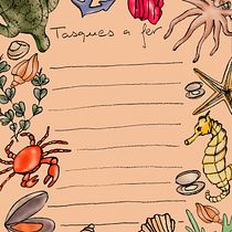 Mi proyecto del curso: Papelería ilustrada: guía para comercializar tu arte. El Fons Marí Mediterrani Ein Projekt aus dem Bereich Traditionelle Illustration, Br, ing und Identität, Kreative Beratung, Designverwaltung, Marketing, Zeichnung, Digitale Illustration, Portfolioverwaltung, Realistische Zeichnung, Digitale Malerei, Naturalistische Illustration, Markenstrategie, Management und Produktivität von Oscar Font i Amigó - 18.02.2023