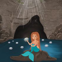 Mein Abschlussprojekt für den Kurs: Kinderbuchillustrationen in Procreate: Male magische Szenerien. Un progetto di Illustrazione tradizionale, Illustrazione digitale, Illustrazione infantile, Pittura digitale e Albo illustrato di Nicole - 18.02.2023
