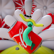 Meu projeto do curso: Design de personagens e ambientes com Cinema 4D e Octane. Un progetto di Illustrazione tradizionale, 3D, Direzione artistica, VFX e Character design 3D di Ferri Eduardo - 14.02.2023