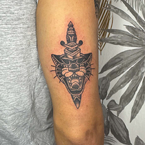 Mi proyecto del curso: Tatuaje para principiantes. Un progetto di Design di tatuaggi di PoOtty Wonder - 10.01.2025