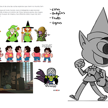 Meu projeto do curso: Design de personagens para animação com Photoshop. Animation, Character Design, and Character Animation project by Luan Viel - 02.20.2023