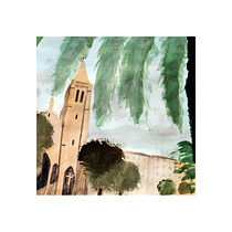 My project for course: Architectural Illustration with Watercolor. Un projet de Illustration traditionnelle, Esquisse , Dessin, Aquarelle, Illustration architecturale , et Carnet de croquis de Julia Piwakowska - 20.02.2023