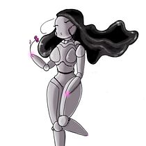 Purple Robot . Traditional illustration, Character Design, Digital Illustration, Children's Illustration, and Narrative project by Osa Barbosa - 02.20.2023