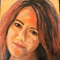 My project for course: Portrait Painting with Oil: Explore Light and Shade. Fine Arts, Painting, and Oil Painting project by Zsuzsanna Toth - 02.20.2023