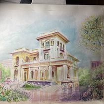 Mi proyecto del curso: Fundamentos de la luz y el color para acuarela. Painting, Watercolor Painting, and Architectural Illustration project by ja_martineztapia - 02.21.2023