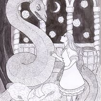 My project for course: Fairy-Tale Illustration with Pen and Ink. Projekt z dziedziny  R, sunek,  R, sunek art, st, czn,  R i sunek atramentem użytkownika biruteis - 21.02.2023