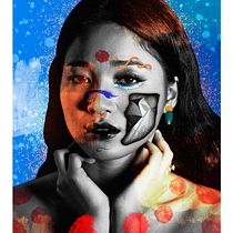Diseño de retratos a todo color con Photoshop. Pós-produção fotográfica, Colagem, Composição fotográfica, e Fotomontagem projeto de Noelia Flores - 21.02.2023