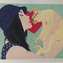 Mon projet du cours : Initiation à la gouache : voyage coloré au Japon. Un proyecto de Ilustración tradicional, Bellas Artes, Pintura y Pintura gouache de spernetsolliet - 21.02.2023