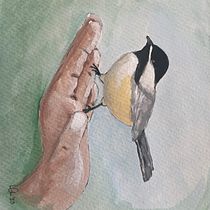 My project for course: Artistic Watercolor Techniques for Illustrating Birds. Traditional illustration, Watercolor Painting, Realistic Drawing, and Naturalistic Illustration project by laurageorge - 02.21.2023