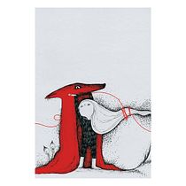 Little Red Riding Hood and the Big Bad Wolf. Ilustração tradicional, Design editorial, Desenho, Stor, telling, Stor, board e Ilustração infantil projeto de Nikoletta Filippidi - 16.02.2023