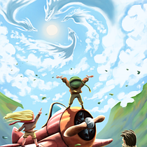 Trip with friends. Traditional illustration, Digital Illustration, and Digital Painting project by Matteo Gambucci - 02.22.2023