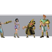 Mi proyecto del curso: Introducción al diseño de personajes para animación y videojuegos Ein Projekt aus dem Bereich Traditionelle Illustration, Animation, Design von Figuren, Videospiele und Design für Videospiele von miguel_kano_arts - 22.02.2023