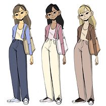 Meu projeto do curso: Desenho de personagens repletos de carisma. Projekt z dziedziny Projektowanie postaci, Sketching,  R, sunek, Stor, telling, Stor, board,  R, sunek art, st, czn i Narracja użytkownika Raissa Natali - 21.02.2023