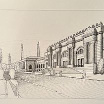 My project for course: Urban Architectural Sketching with Ink. Un proyecto de Ilustración tradicional, Bocetado, Dibujo, Ilustración arquitectónica e Ilustración con tinta de Arne Linder - 22.02.2023