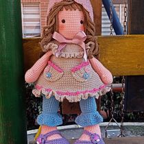 Mi proyecto del curso: Elaboración de muñecas amigurumi románticas Ein Projekt aus dem Bereich H, werk, Spielzeugdesign, Weben, Crochet, Amigurumi und Textildesign von Diana Alarcón - 22.02.2023