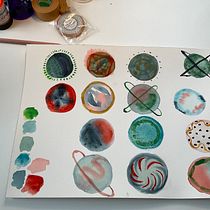 My project for course: Artistic Floral Watercolor: Connect with Nature. Ilustração tradicional, Pintura, Pintura em aquarela e Ilustração botânica projeto de Nancy Student - 22.02.2023