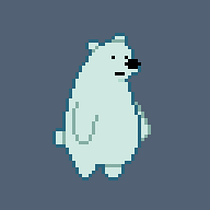 Polar de Escandalosos: Animación de personajes en pixel art Ein Projekt aus dem Bereich Animation von Figuren, Videospiele, Pixel Art und Videospielentwicklung von Roberto Ruano Muñoz - 20.02.2023