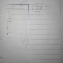 Mi proyecto del curso. Monoambiente. Interior Architecture, Interior Design, Interior Decoration, and Spatial Design project by Daniela Martha de Piña Rodriguez - 02.23.2023
