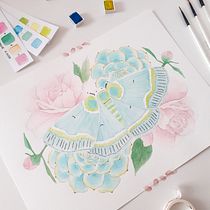 Il mio progetto del corso: Disegno e composizione naturalistica ad acquerello. Traditional illustration, Drawing, Watercolor Painting, and Naturalistic Illustration project by Silvia - 02.23.2023