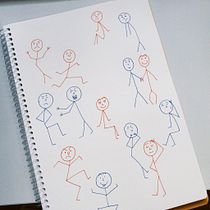  Expressões corporais. Pencil Drawing, Drawing, Creating with Kids, and Sketchbook project by Camila Hickmann - 02.23.2023