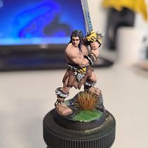 Mi proyecto del curso: Introducción a la pintura de miniaturas. Een project van Craft,  Beeldende kunst, Beeldhouwwerk y Decoratief schilderen van Arturo Gracia - 23.02.2023