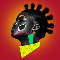 My project for course: Colorful Portrait Design with Photoshop. Un proyecto de Post-producción fotográfica		, Collage, Composición fotográfica y Fotomontaje de Theophilus Oni - 23.02.2023