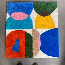 Mon projet du cours : Technique du tufting pour la création de tapis. Un projet de Artisanat, Décoration, Art textile, DIY , et Design textile de Michele Trouillet - 23.02.2023