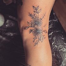 Mi proyecto del curso: Técnicas de tatuaje blackwork con línea fina. Un progetto di Design di tatuaggi di Aura Bravo Solano - 23.02.2023