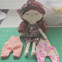 Mi proyecto del curso: Muñecos de tela: diseño, costura y creación de contenido Ein Projekt aus dem Bereich H, werk, Spielzeugdesign, Social Media, Smartphonefotografie, Produktfotografie, Nähen, Fotografie für Instagram, Nähen und Schnittmuster von Ro U - 24.02.2023