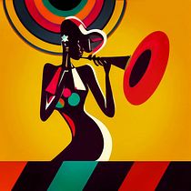 Noches de Jazz. Creativit, and Fine Arts project by Monse del Campo Sanz - 02.24.2023