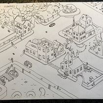 Mon projet du cours : L’art du sketching : transformez vos esquisses en œuvres d’art Ein Projekt aus dem Bereich Traditionelle Illustration, Bleistiftzeichnung, Zeichnung und Sketchbook von Ciel Bleu - 24.02.2023