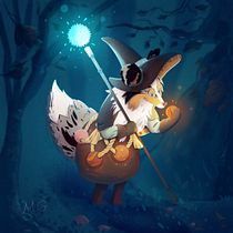 My project for course: Illustrating Fantastical Animals with Procreate. Traditional illustration, Character Design, Drawing, Digital Illustration, Stor, telling, and Narrative project by melopi - 02.18.2023