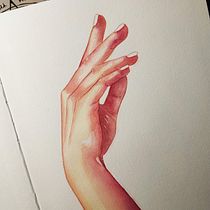Il mio progetto del corso: Illustrazione espressiva di mani ad acquerello. Painting, Watercolor Painting, and Figure Drawing project by Stefania Ciucani - 02.24.2023