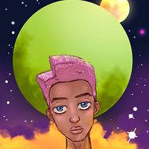 Meu projeto do curso: Retrato digital no Photoshop com um toque de fantasia. Traditional illustration, Drawing, Digital Illustration, Portrait Drawing, Digital Drawing, and Digital Painting project by Éden Marcos Carvalho - 02.25.2023