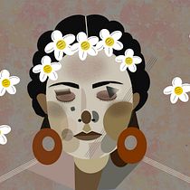 Mi proyecto del curso: Retrato geométrico con Procreate. Un progetto di Illustrazione tradizionale e Illustrazione digitale di Alejandra Duque Molina - 25.02.2023