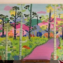 My project for course: Acrylic Painting Step by Step: Create Incredible Landscapes. Traditional illustration, Painting, Acr, lic Painting, and Sketchbook project by Lisa Davis Palmer - 02.25.2023