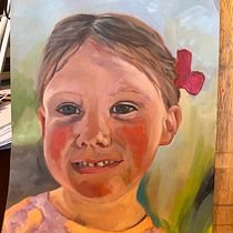 My project for course: Portrait Painting with Oil: Explore Light and Shade. Fine Arts, Painting, and Oil Painting project by Fiona Hamilton - 02.25.2023