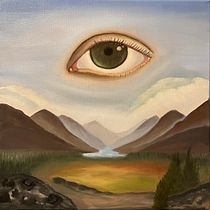 My project for course: Oil Painting: Create Surreal Landscapes. Fine Arts, Painting, and Oil Painting project by Leena F - 02.25.2023