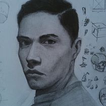 Mi proyecto del curso: Retrato realista con lápiz de grafito. Ilustração tradicional, Artes plásticas, Esboçado, Desenho a lápis, Desenho, Desenho de retrato, Desenho realista, Desenho artístico, e Desenho anatômico projeto de ezioa1691 - 25.02.2023