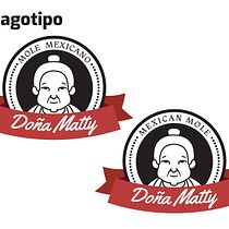 Mole Doña Matty. Un projet de Design , Br, ing et identité, Design graphique , et Création de logos de apolo_martinez - 26.02.2023