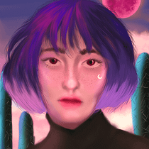 My project for course: Digital Fantasy Portraits with Photoshop. Traditional illustration, Drawing, Digital Illustration, Portrait Drawing, Digital Drawing, and Digital Painting project by claramaria882 - 02.26.2023
