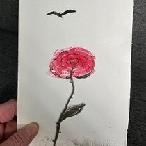 Mein Abschlussprojekt für den Kurs: Experimentelle Illustration mit Tusche und Acryl. Traditional illustration, and Fine Arts project by geli_sketch - 02.26.2023