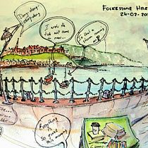 My project for course: Urban Sketching: Express Your World in a New Perspective. Un projet de Illustration traditionnelle, Esquisse , Dessin, Aquarelle, Illustration architecturale , et Carnet de croquis de Caromin Louw - 27.02.2023