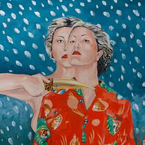 Mi proyecto del curso: Introducción al gouache: viaje cromático a Japón. Un proyecto de Ilustración tradicional, Bellas Artes, Pintura y Pintura gouache de Maria Natalia Avila Leubro - 27.02.2023