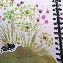 My project for course: Illustrating Nature: A Creative Exploration. Traditional illustration, Painting, Drawing, Watercolor Painting, Ink Illustration, and Naturalistic Illustration project by Pamela - 02.25.2023